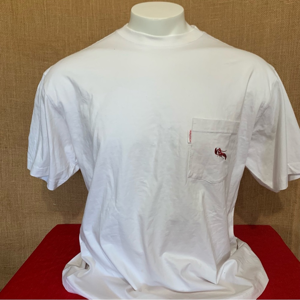 Nautica Men’s Pocket TSHIRT Large